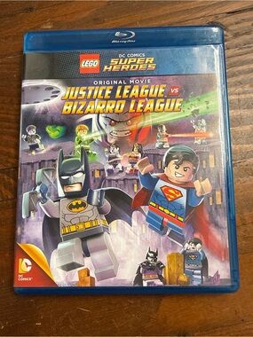LEGO DC Super Heroes Justice League vs Bizarro League Blu-ray DVD Combo